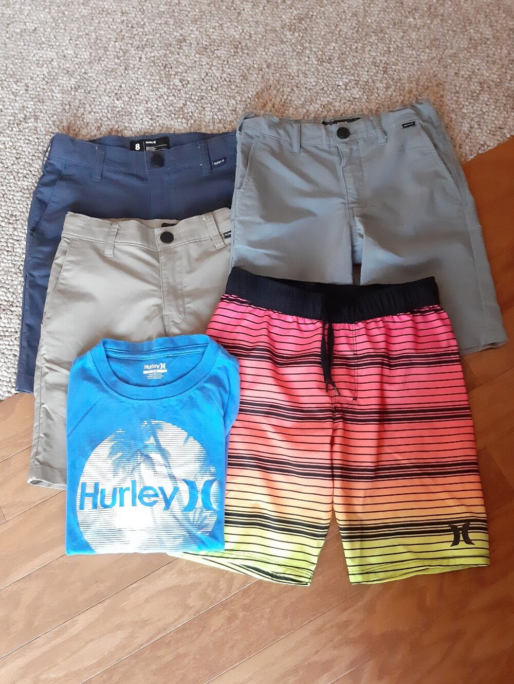 Hurley 5 Piece Bundle size 7/8 - Picture 5 of 13